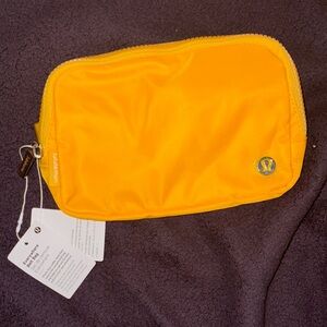Lululemon Yellow Pouch-BRAND NEW
